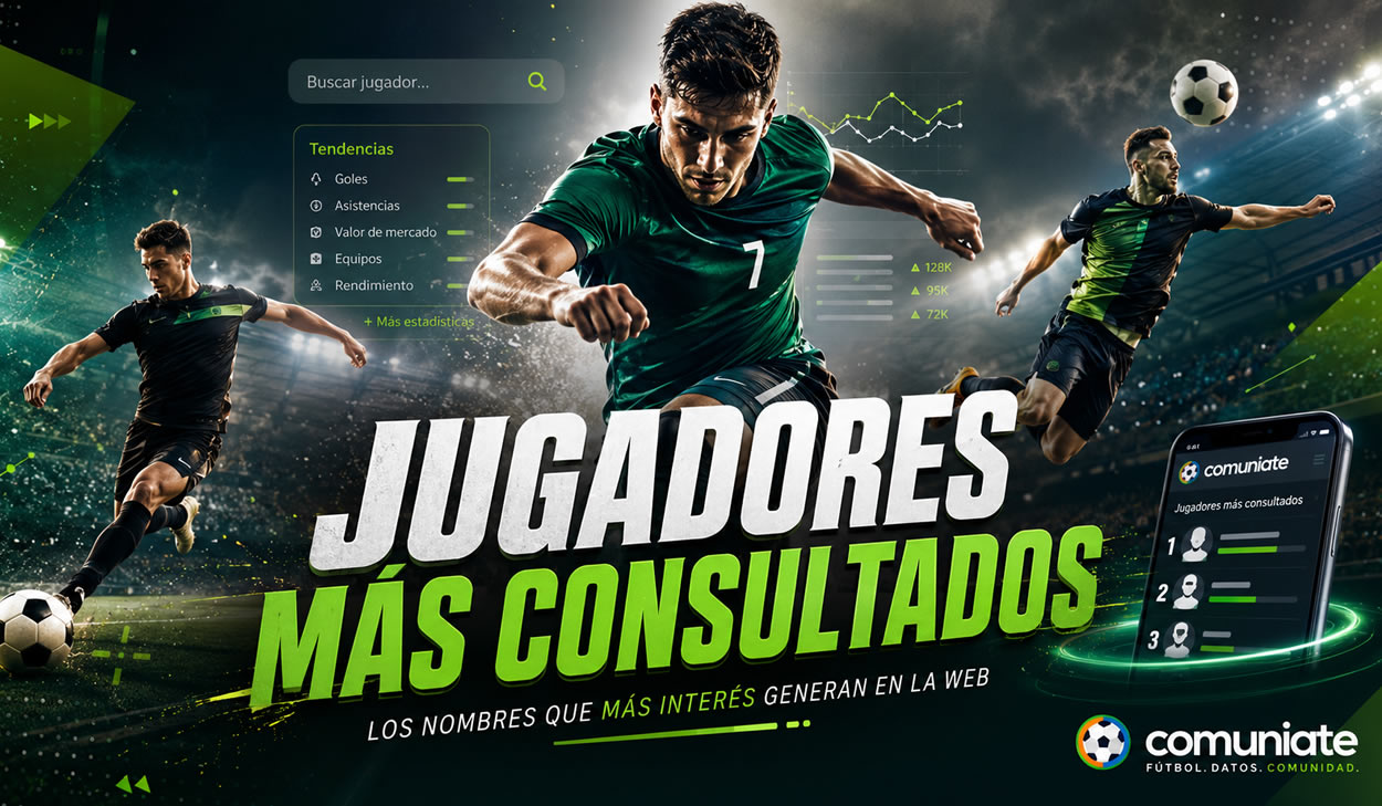 Los jugadores más visitados en Comunio del día.