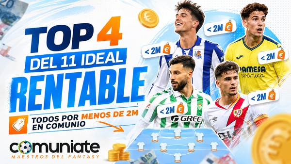 Los jugadores destacados del once rentable Comunio de la Jornada 28