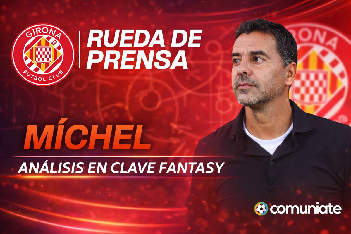 Michel sobre Vitor Reis, Alex Moreno, altas y bajas, la salvación ... Michel sobre Vitor Reis, Alex Moreno, altas y bajas, la salvación ...