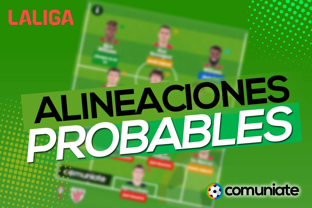 Alineaciones probables de la Jornada 27 de LaLiga Santander