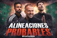 Alineaciones probables de la Jornada 25 de LaLiga Alineaciones probables de la Jornada 25 de LaLiga