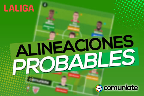 Alineaciones probables  de la Jornada 34 de LaLiga