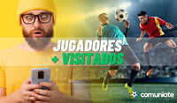 Los jugadores más visitados en Comunio del día. Los jugadores más visitados en Comunio del día.