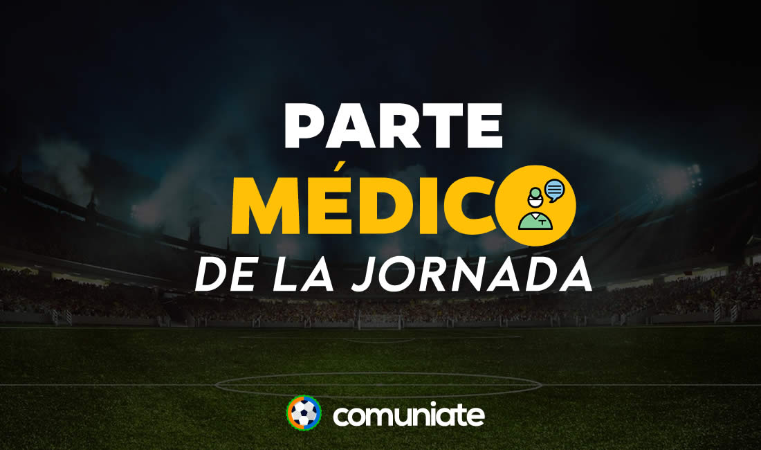 Parte médico de la jornada 35: Miguel Gutiérrez, Acuña, Coquelin, Areso ... Parte médico de la jornada 35: Miguel Gutiérrez, Acuña, Coquelin, Areso ...