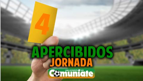 Jugadores APERCIBIDOS Jornada 38