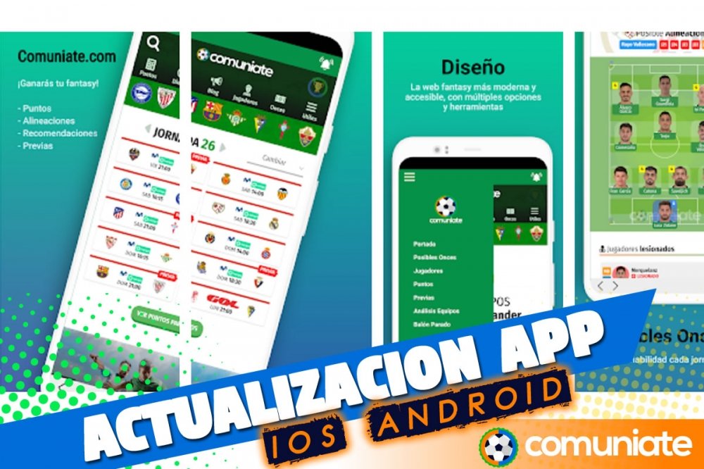 Descarga la APP de Comuniate, disponible en IOS y Android Descarga la APP de Comuniate, disponible en IOS y Android