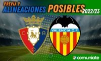 Posibles alineaciones, previa fantasy y jugadores recomendables del Osasuna - Valencia. Jornada 8.