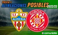 Posibles alineaciones, previa fantasy y jugadores recomendables del Almería - Girona. Jornada 10.