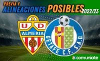 Posibles alineaciones, previa fantasy y jugadores recomendables del Almería - Getafe. Jornada 14.