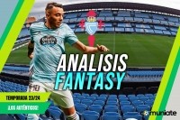 Análisis Fantasy de la plantilla y recomendables del Real Club Celta de Vigo temporada 23/24. Actualizado 1° parón de selecciones.