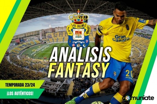 Análisis Fantasy de la plantilla y recomendables del U.D. Las Palmas temporada 23/24. Actualizado 3° parón de selecciones