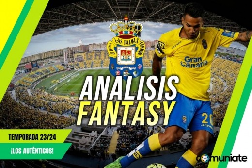 Análisis Fantasy de la plantilla y recomendables del U.D. Las Palmas temporada 23/24. Actualizado para la recta final de la temporada