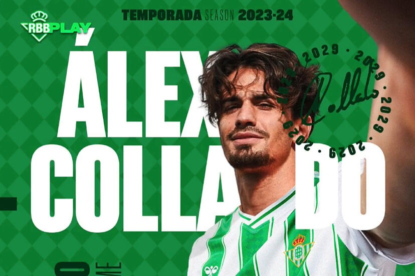 El Real Betis hace oficial la cesión de Collado El Real Betis hace oficial la cesión de Collado