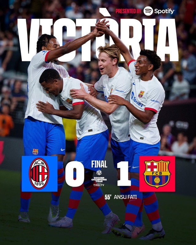 Barcelona 1 - 0 Milan. Xavi: Barcelona 1 - 0 Milan. Xavi: