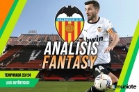 Análisis Fantasy de la plantilla y recomendables del Valencia Club de Fútbol temporada 23/24. Actualizado 1º parón de selecciones