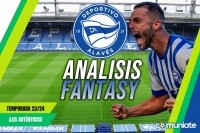 Análisis Fantasy de la plantilla y recomendables del Deportivo Alavés temporada 23/24.