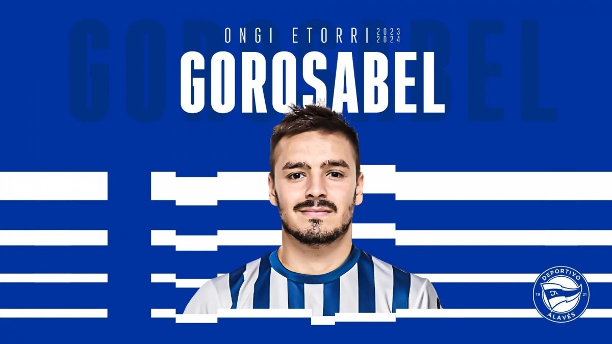 Gorosabel, nuevo fichaje del Alavés. Gorosabel, nuevo fichaje del Alavés.