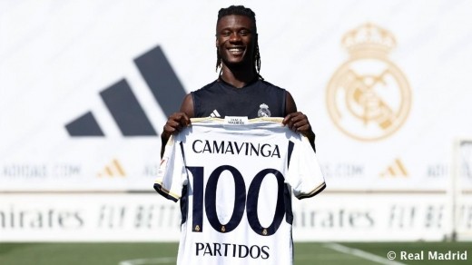 Camavinga no entrena por una pequeña sobrecarga y es duda ante el Almería