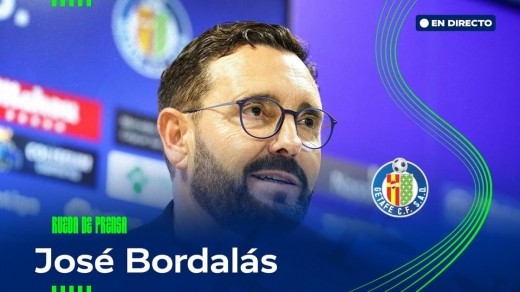 Bordalás sobre la recuperación de Arambarri, Borja Mayoral,  Mitrovic, partido ante el Girona, el sistema de juego...