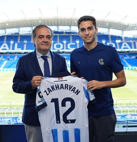 Arsen Zakharyan, nuevo fichaje de la Real Sociedad