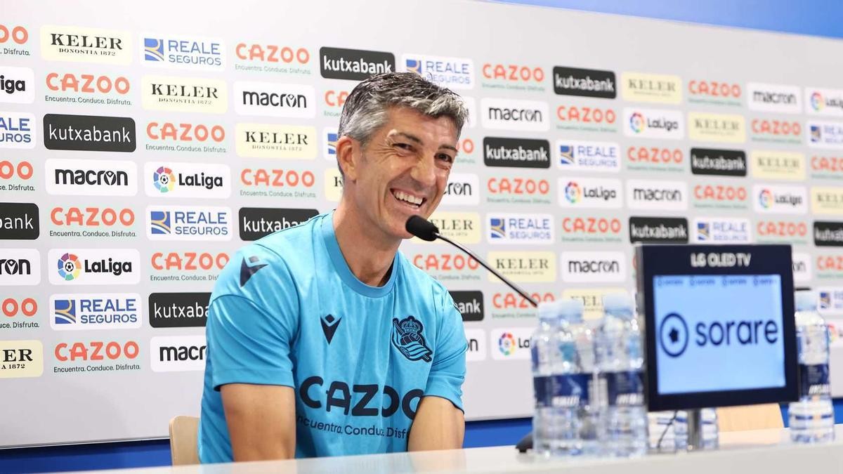 Imanol Alguacil sobre el estado de Kubo, competencia entre Aihen Muñoz y Tierney, las posibles salidas y el Granada Imanol Alguacil sobre el estado de Kubo, competencia entre Aihen Muñoz y Tierney, las posibles salidas y el Granada