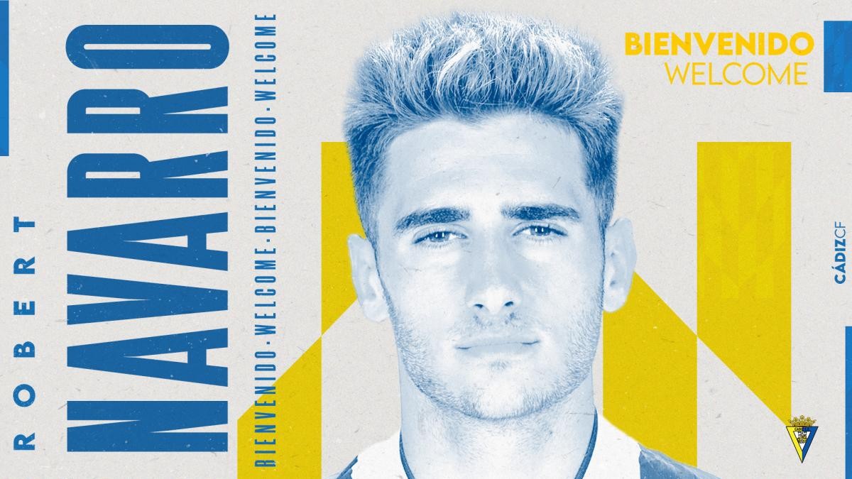 OFICIAL: Robert Navarro completa la plantilla del Cádiz CF OFICIAL: Robert Navarro completa la plantilla del Cádiz CF