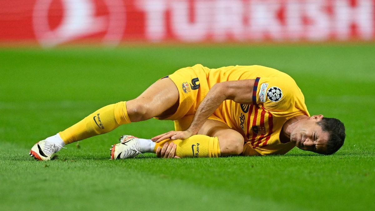 Lewandowski descartado para Granada tras las pruebas Lewandowski descartado para Granada tras las pruebas