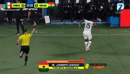 ¡Aidoo cae lesionado con Ghana!