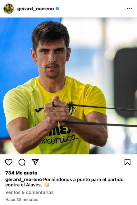 ¡Buenas noticias con Gerard Moreno! ¡Buenas noticias con Gerard Moreno!