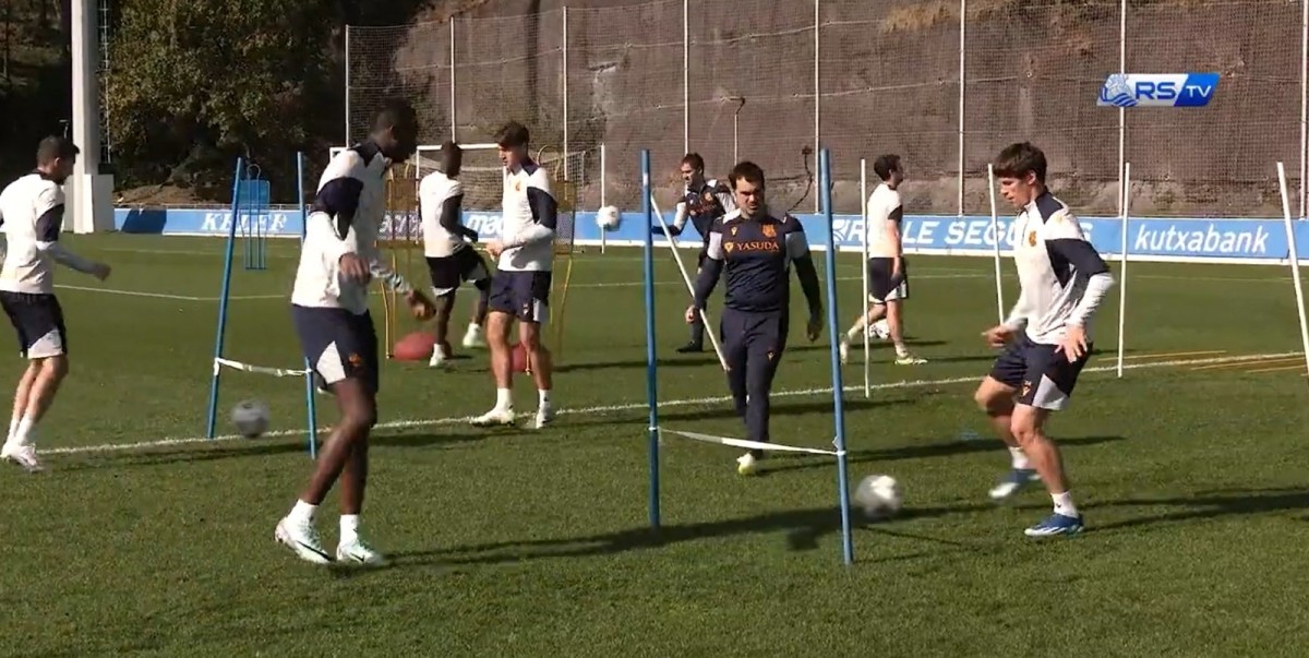 Zubeldia, Traoré, Barrenetxea y Pacheco bajas en la sesión del lunes Zubeldia, Traoré, Barrenetxea y Pacheco bajas en la sesión del lunes