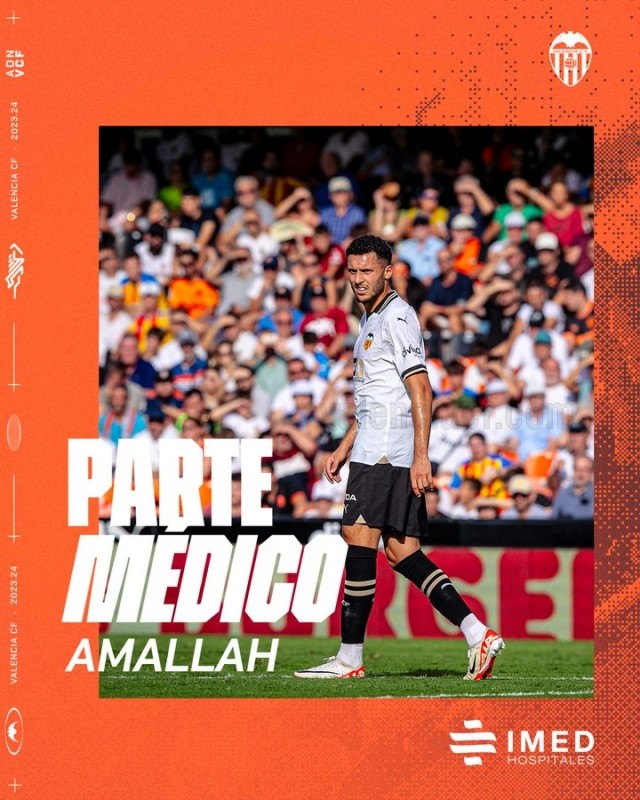 Parte médico oficial de Amallah Parte médico oficial de Amallah
