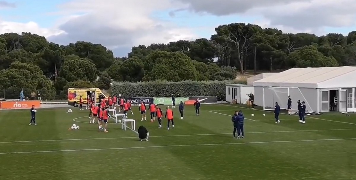 ¡Cholo Simeone ensaya once! ¡Cuatro novedades! ¡Cholo Simeone ensaya once! ¡Cuatro novedades!