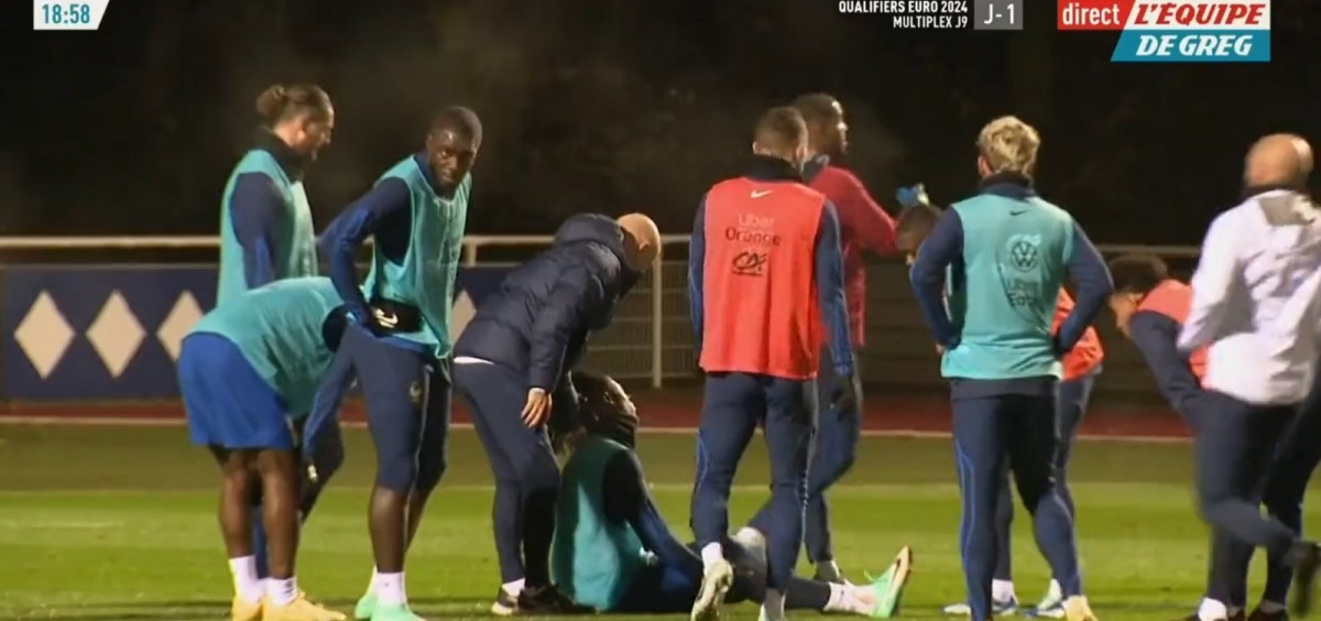 Camavinga cae lesionado con Francia Camavinga cae lesionado con Francia