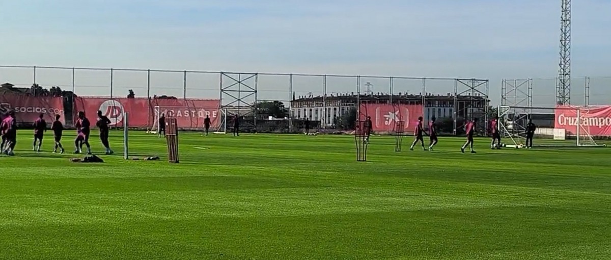 Cuatro bajas en la sesión de hoy del Sevilla Cuatro bajas en la sesión de hoy del Sevilla