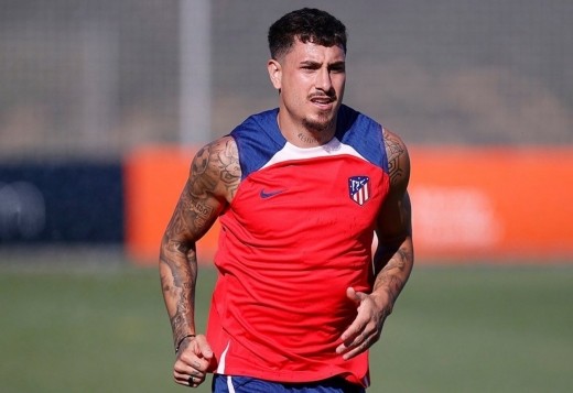 Buenas noticias en el Atlético de Madrid con Giménez