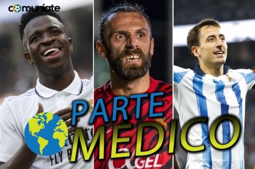 Especial parte médico parón de selecciones: Vinicius, Oyarzabal, Yéremi Pino, Camavinga, Ter Stegen, Kouamé, Muriqi, Sorloth