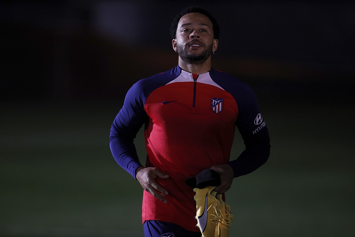 ¡Memphis Depay ya trabaja con el grupo! ¡Memphis Depay ya trabaja con el grupo!