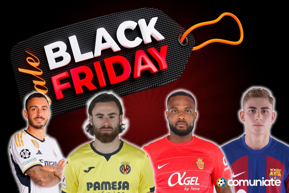 Black Friday Comunio: no los dejes escapar Black Friday Comunio: no los dejes escapar