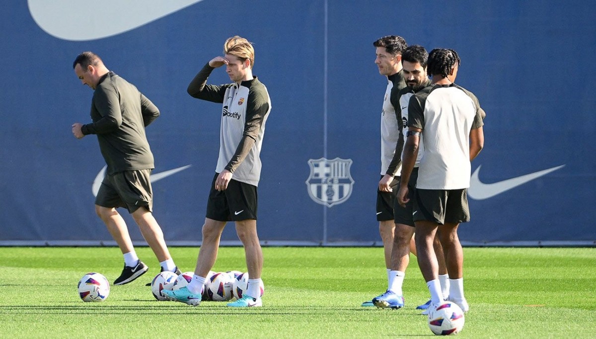 ¡De Jong y Cancelo se ausentan en la sesión del martes! ¡De Jong y Cancelo se ausentan en la sesión del martes!