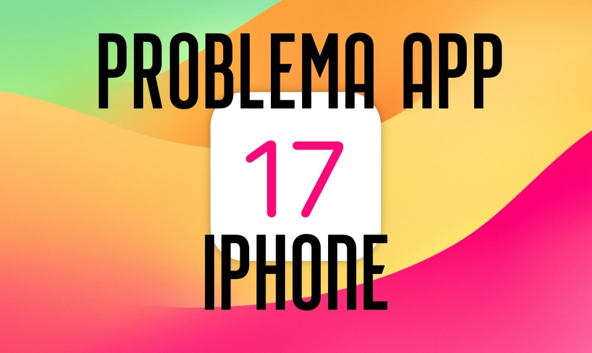 Problema app IOS 17 Problema app IOS 17