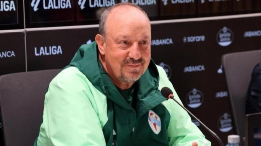 Rafa Benítez habla sobre Strand Larsen, Douvikas, Aspas, Renato Tapia, Luca de la Torre, el Valencia y el estado del equipo
