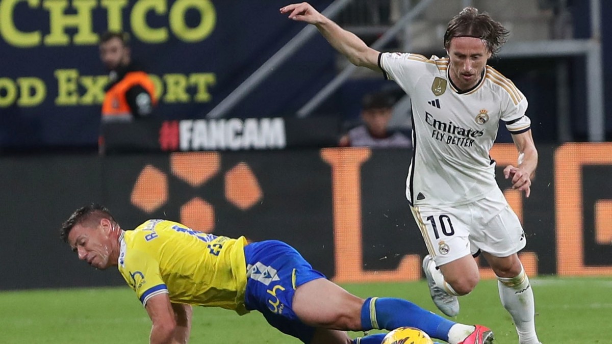 ¡Modric se retió con molestias en el encuentro de esta tarde frente al Cádiz! ¡Modric se retió con molestias en el encuentro de esta tarde frente al Cádiz!