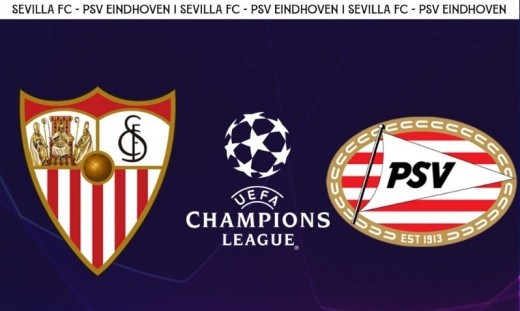 ¡Once del Sevilla en Champions frente al PSV! ¿Posibles rotaciones ligueras?
