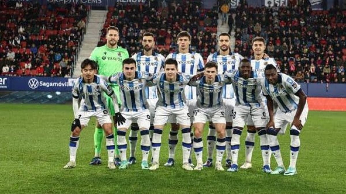 Este sería el once de la Real Sociedad ante el Villarreal Este sería el once de la Real Sociedad ante el Villarreal