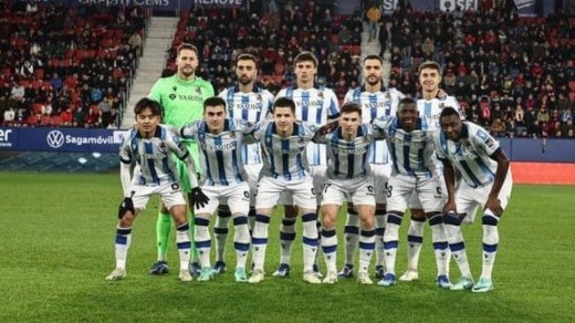 Este sería el once de la Real Sociedad ante el Villarreal