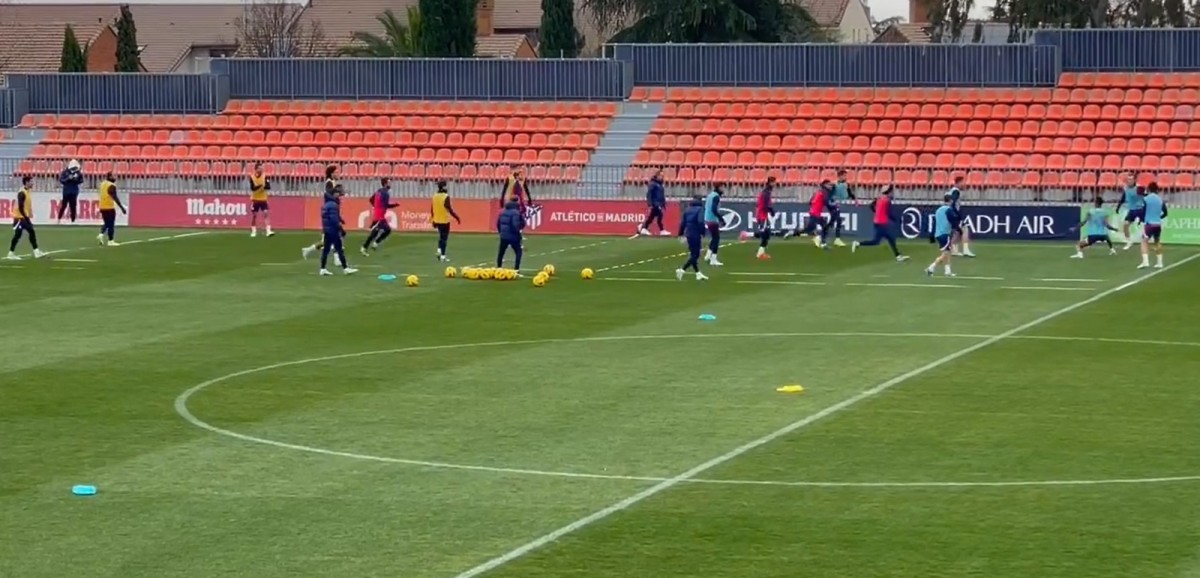¡Último once ensayo del Cholo previo al encuentro de mañana! ¡Último once ensayo del Cholo previo al encuentro de mañana!