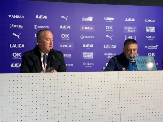 García Pimienta habla sobre Vallés y Cristian Herrera, analiza el partido y celebra los tres puntos