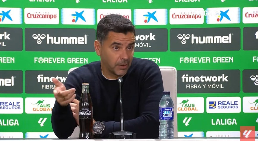 Míchel explica la lesión de David López, sobre los cambios de Dovbyk y Pablo Torre, balance del 2023 y valoración del empate