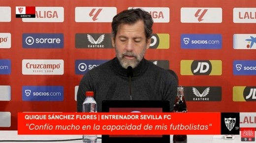 Quique Sánchez Flores repasa la enfermería, sobre Rakitic, Marcao, Griezmann, el sistema y la defensa, el Atlético de Madrid y su llegada al equipo