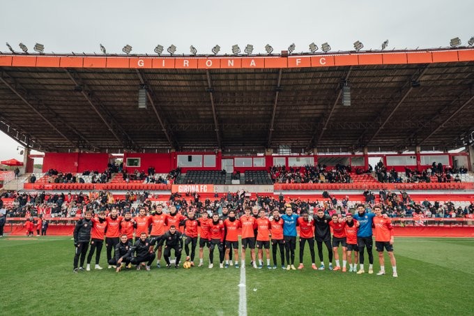 Estado de Tsygankov, Miguel Gutiérrez, Yangel Herrera, Stuani y David López Estado de Tsygankov, Miguel Gutiérrez, Yangel Herrera, Stuani y David López